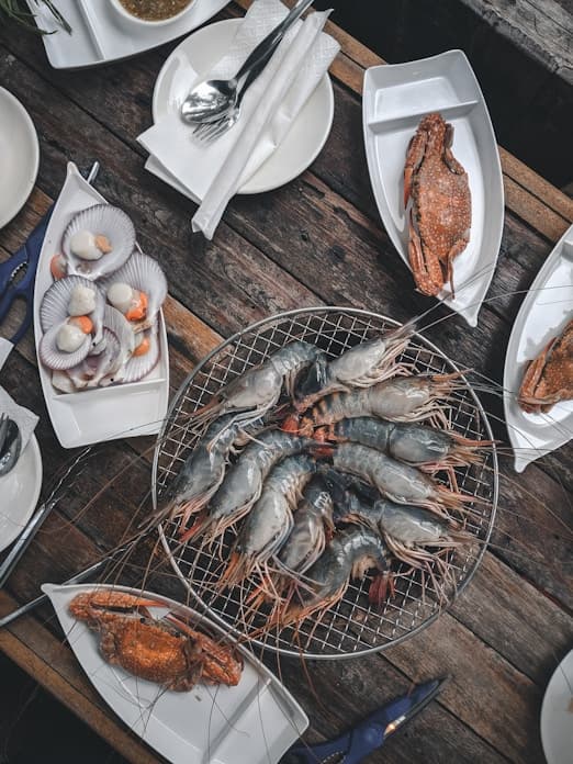 Local seafood delicacies
